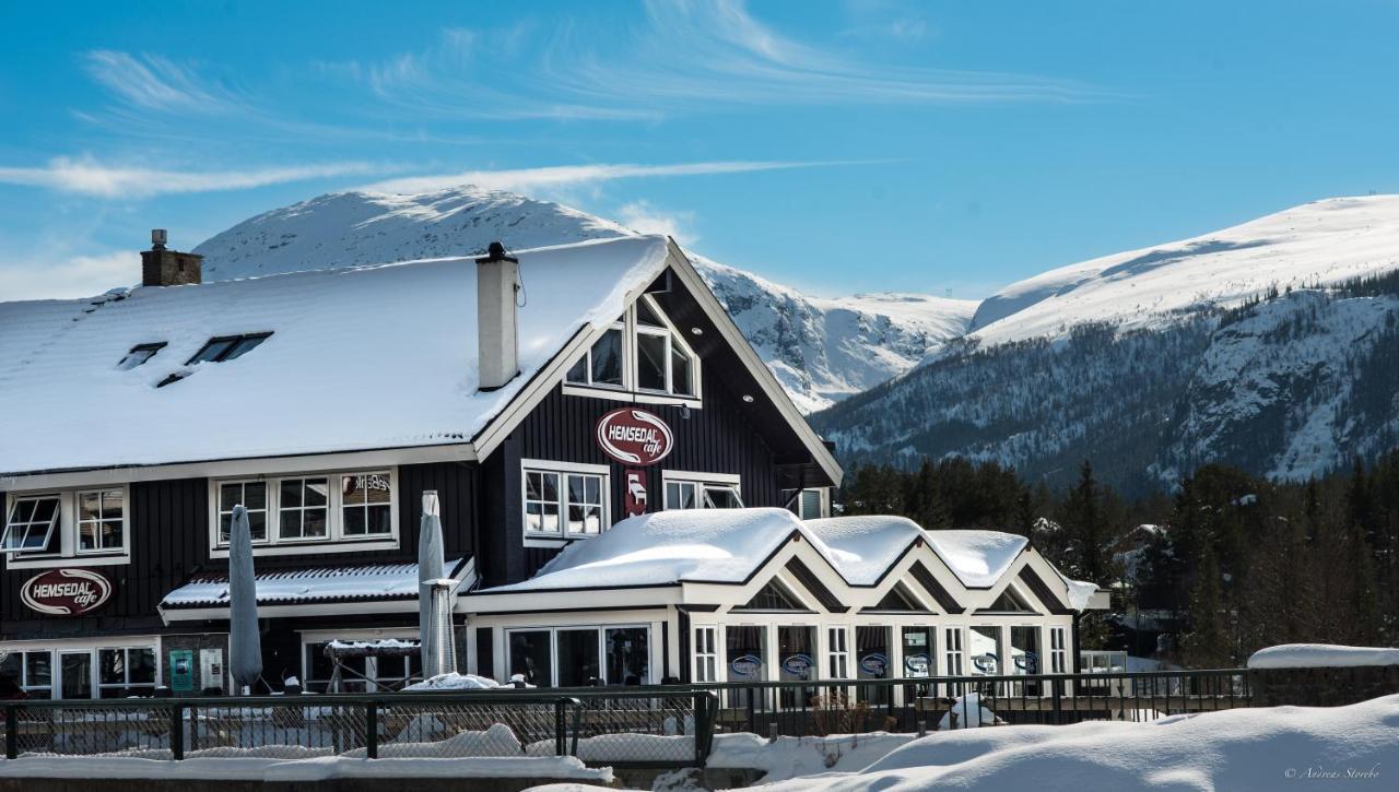 Hemsedal Cafe Skiers Lodge Dış mekan fotoğraf