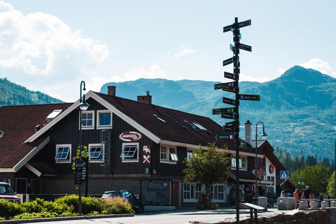 Hemsedal Cafe Skiers Lodge Dış mekan fotoğraf